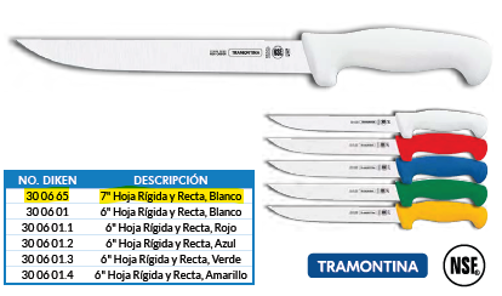 CUCHILLO TRAMONTINA 7" PROMOCIÓN.