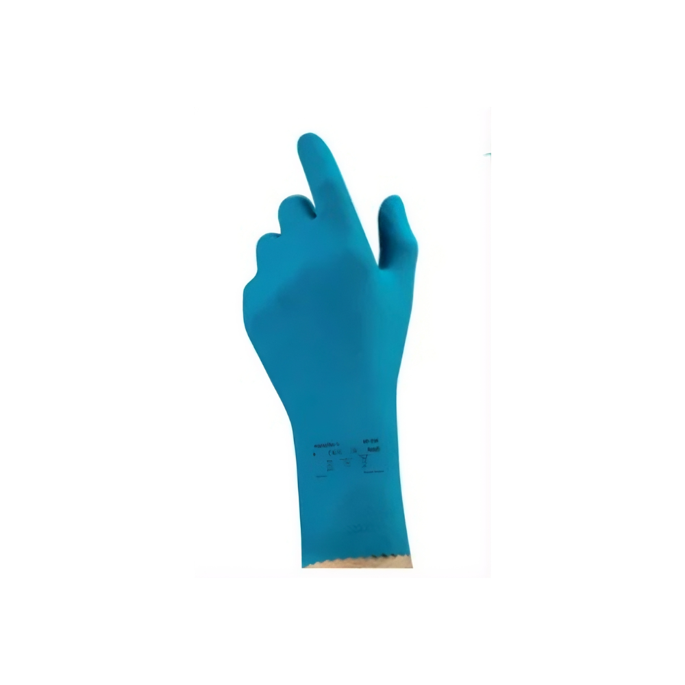 GUANTE DE LATEX NATURAL BLUE ANSELL M:356