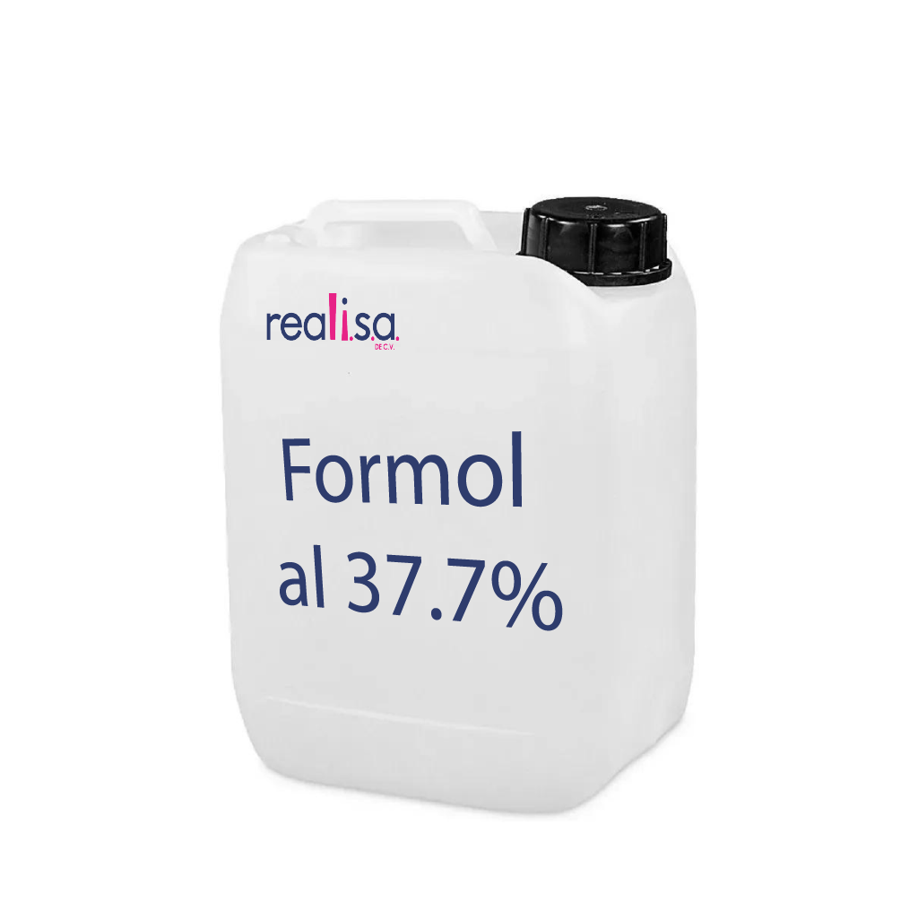 Formol 37.7%. Presentación Porrón a Cambio 50kg