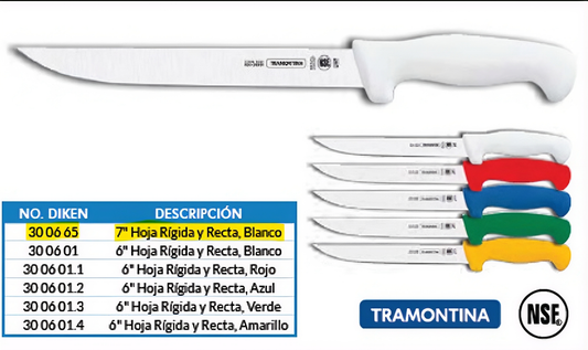 CUCHILLO TRAMONTINA 7" PROMOCIÓN.